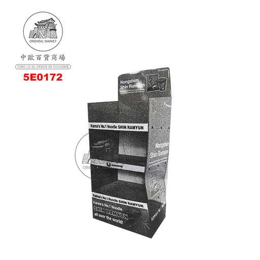 [700088] EXPOSITOR NEGRO *NONGSHIM* 农心黑色展示架