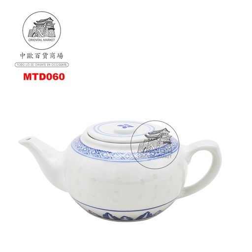 [MTD060] TETERA AZUL (2 PERSONAS) 青龙米通蓝色茶壶 /48