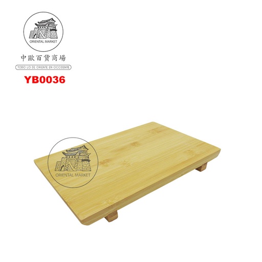 [YB0036] TABLA JAPONES 大白木寿司板 (27x18cm) (G)