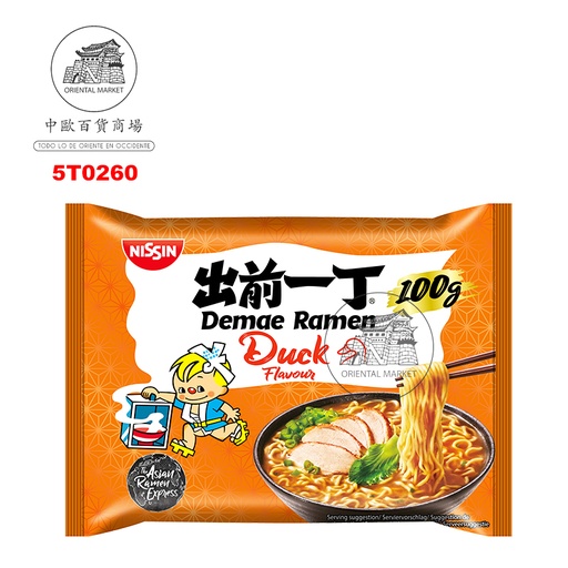 [501091/5T0260] RAMEN PATO *NISSIN* 鸭肉面 100g/30