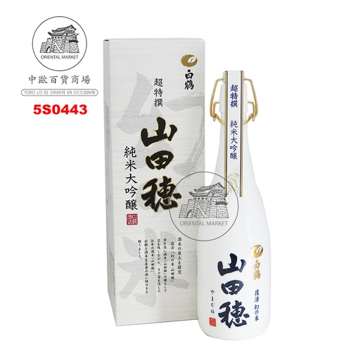 [5S0443] SAKE (15,5%) YAMADA *HAKUTSURU* 白鹤山田清酒 720ml/6