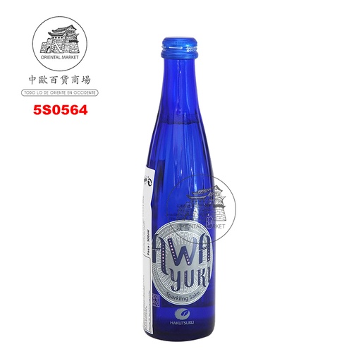 [5S0564] SAKE (5,5%) ESPUMOSO *HAKUTSURU* 白鹤起泡清酒 300ml/12