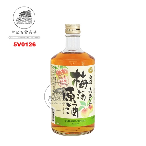 [5V0126] VINO (19,7%) CIRUELA *HAKUTSURU* 白鹤梅酒 720ml/6