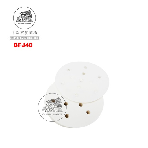 [BFJ40] PAPEL PARA VAPORERA 4" (10cm) 高级蒸笼纸 /208