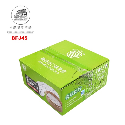 [BFJ45] PAPEL VAPORERA 4.5" (11.5cm) 高级蒸笼纸 /180 400H