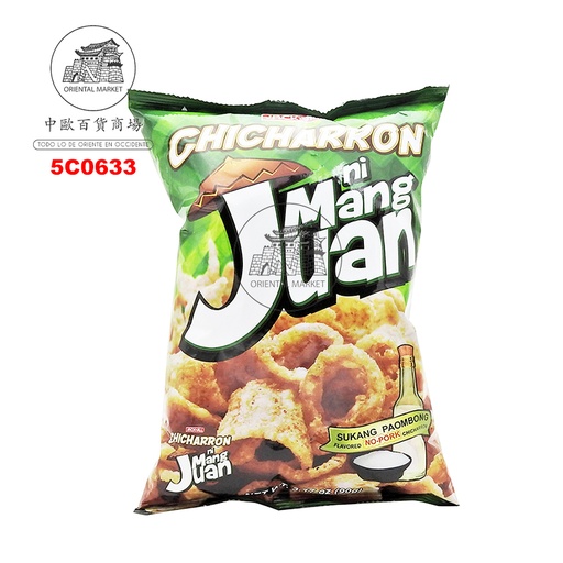 [5C0633] CHICHARON *MANG JUAN*菲律宾小吃 90G/18