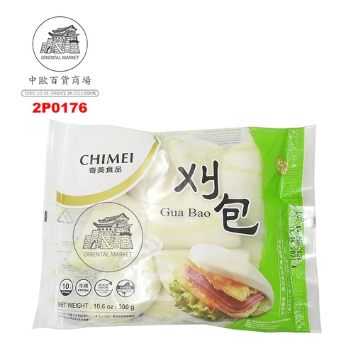 [2P0176] PAN GUA BAO *CHIMEI* 奇美冷冻刈包(30g/u) 300g/10u/18