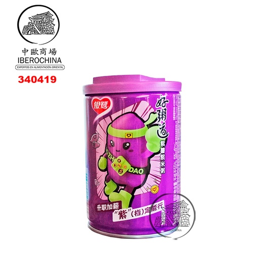 [340419] ARROZ MORADO CON TARO *YINLU* 银鹭好粥道紫薯紫米粥 280g/12