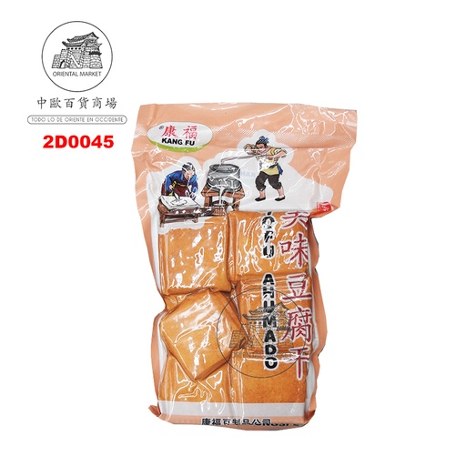 [2D0045] TOFUCAN *KANGFU* 康福美味豆腐干 550g