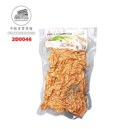 [2D0046] TOFU TIRAS 5 ESPECIAS*KANGFU* 康福五香豆腐丝 300g