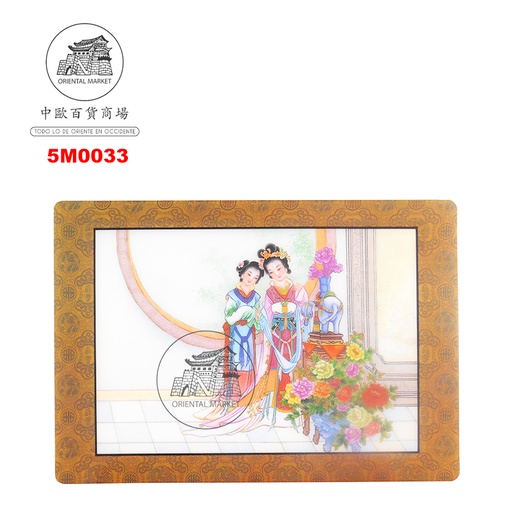 [5M0033] MANTEL PLASTICO *DIOSA* 透明仕女餐垫 300