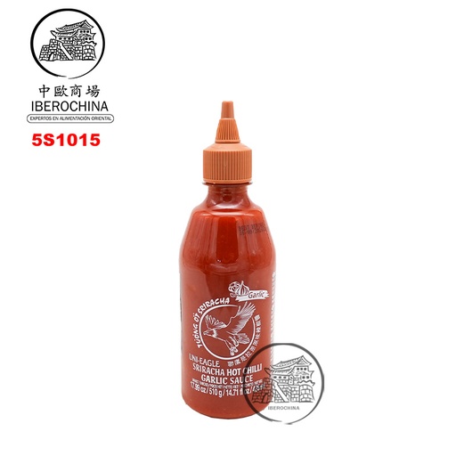 [502622/5S1015] SALSA SRIRACHA AJO *UNI-EAGLE* 联鹰蒜蓉是拉差酱 510g/12