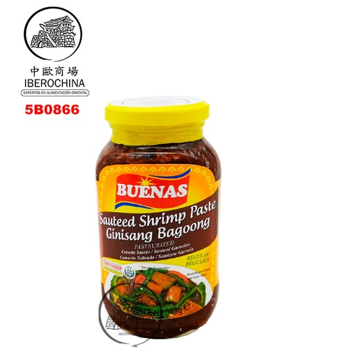 [501636/5B0866] BAGOONG ALAM.GUISADO *BUENAS* 菲律宾熟虾酱340g/24