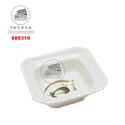 [885319] CUENCO RECTANGULO PLASTICO *A4* 塑喔伊細四角缽碗 /192