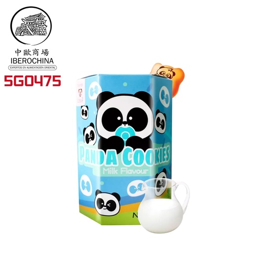 [5G0475] GALLETA PANDA LECHE 熊猫牛奶饼干 40g/24