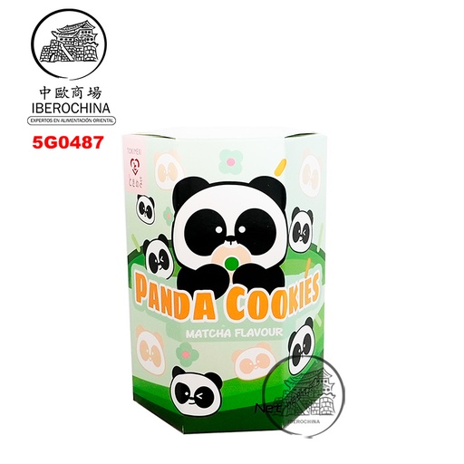 [502104/5G0487] GALLETA PANDA MATCHA *TOKIMEKI* 熊猫夹心饼干抹茶味 40g/24