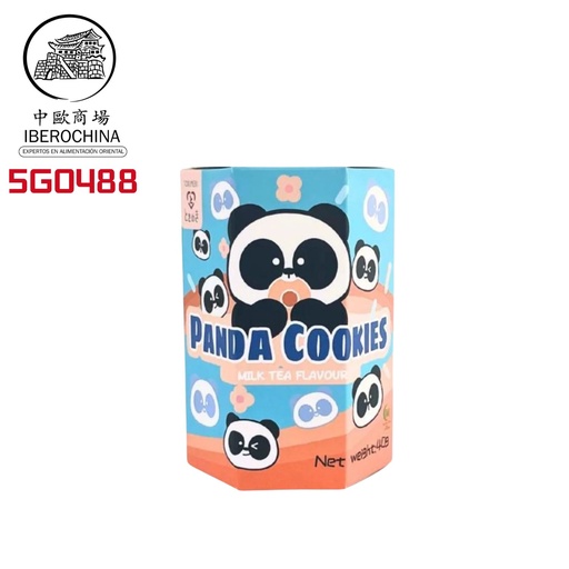 [502106/5G0488] GALLETA PANDA TE LECHE *TOKIMEKI* 熊猫夹心饼干奶茶味 40g/24