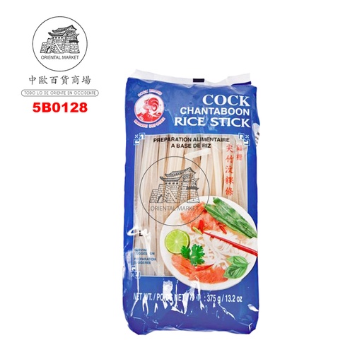 [5B0128] BARRITA DE ARROZ 5MM(L) *COCK* 鸡标粿条 375g/30