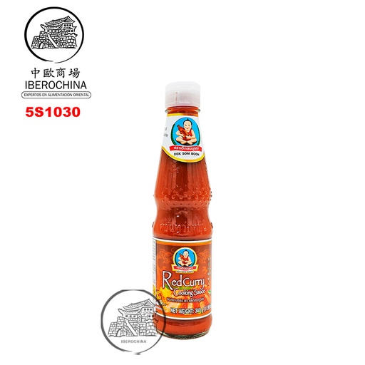 [5S1030] SALSA CURRY ROJO *HEALTHY BOY* 仁和园红咖喱 250ml/12