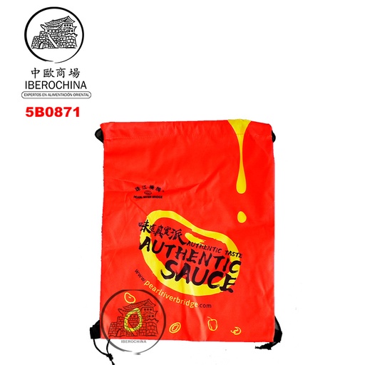 [700139] BOLSA CON CORDON *PRB* 珠江桥拉绳袋
