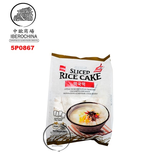 [5P0867] PASTA ARROZ COREANO *WANG* 牌韩国年糕片放冷藏 600g/12