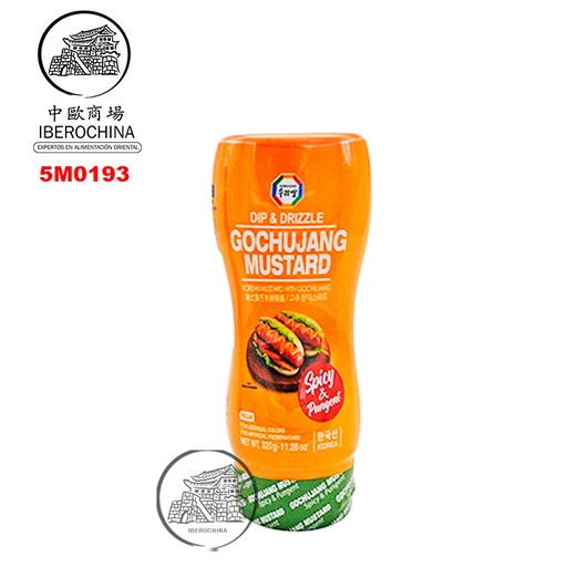 [502557/5M0193] SALSA PICANTE CON MOSTAZA *SURASANG* 韩国芥末辣醬 330g/12