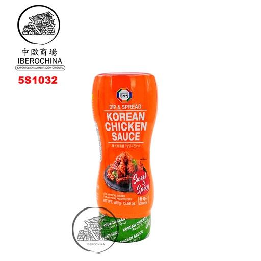 [5S1032] SALSA POLLO ESTILO COREANO *SURASANG* 韩式鸡肉酱 360g/12