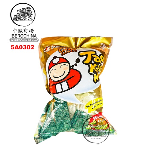 [502724/5A0302] SNACK ALGA WASABI *TAOKAENOI* 小老板芥末味海苔 32g/12