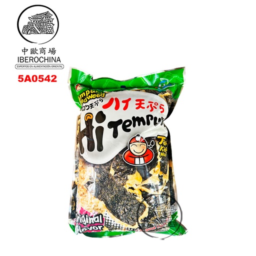 [5A0542] SNACK ALGA TEMPURA CLASICA *TAOKAENOI* 小老板天妇罗经典海苔 40g/12