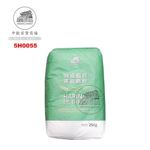 [5H0055] HARINA EXTRA-FUERTE *MODO* 上品牌超高筋面粉 25kg