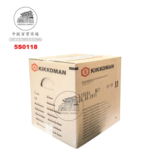 [501155/5S0118] SALSA SOJA *KIKKOMAN* 日本万字酱油 20L