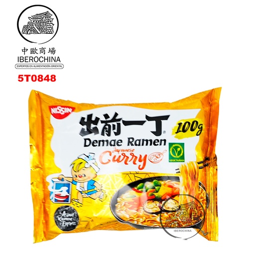 [5T0848] RAMEN CURRY *NISSIN* 咖喱面 100g/30