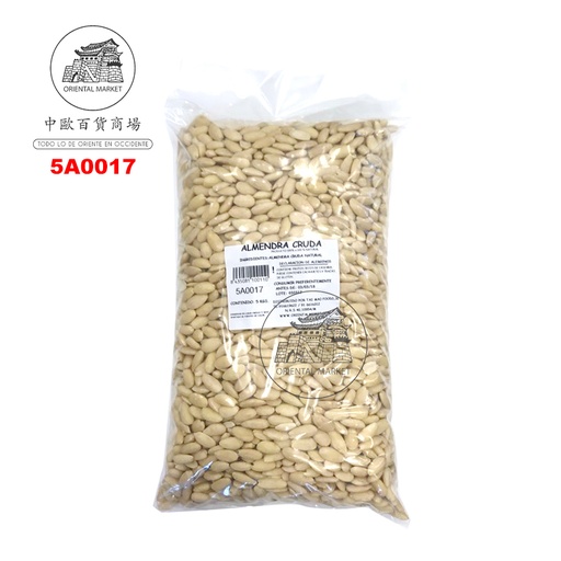 [501052/5A0017] ALMENDRA *MODO* 上品杏仁 5kg/5