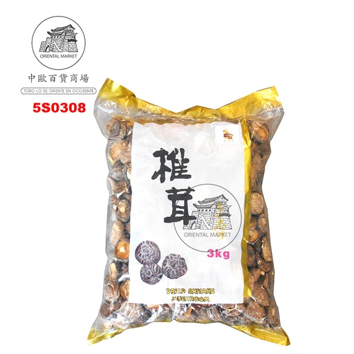 [501170/5S0308] SETA EXTRA (5-6cm) *CHEF* 厨师牌厚香菇 3kg/5