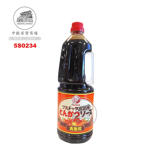 [5S0234] SALSA TONKATSU *BULLDOG* 日本酱 1.8L/6