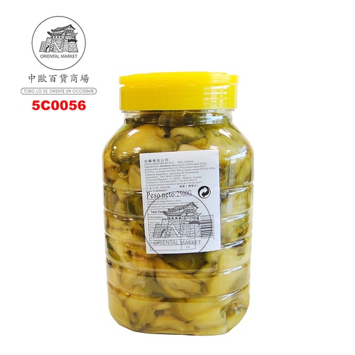 [5C0056] CHAI CHOI TROCEADOZ *LVLU* 绿鹿牌榨菜片 2.5kg/6