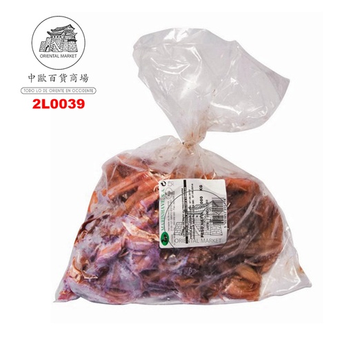 [2L0039] LENGUA PATO CON CUERNOS *MARINHAVE*   冷冻鸭舌角葡 1kg/6