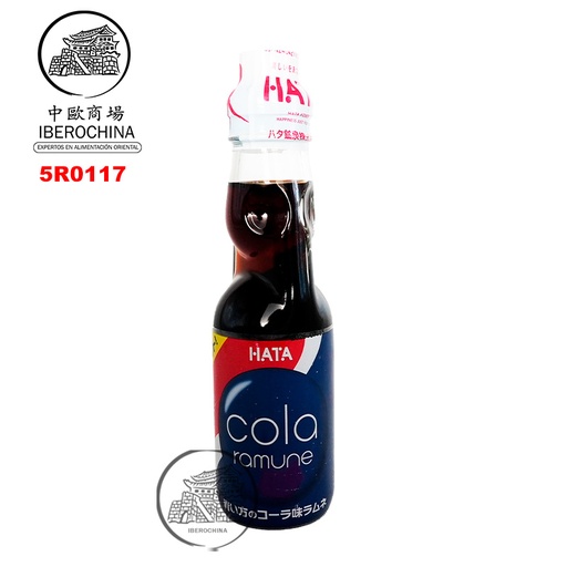 [5R0117] RAMUNE COLA AZUL 弹珠汽水蓝色可乐 200ml/30