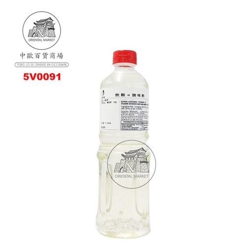 [502910/5V0091] VINAGRE MILAGROSA *OTAFUKU* 多福神奇米醋 1L/6