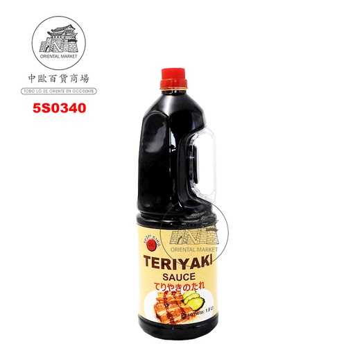 [5S0340] SALSA TERIYAKI *SUSHI KING* 寿司王日式照烧酱 1,8L/6