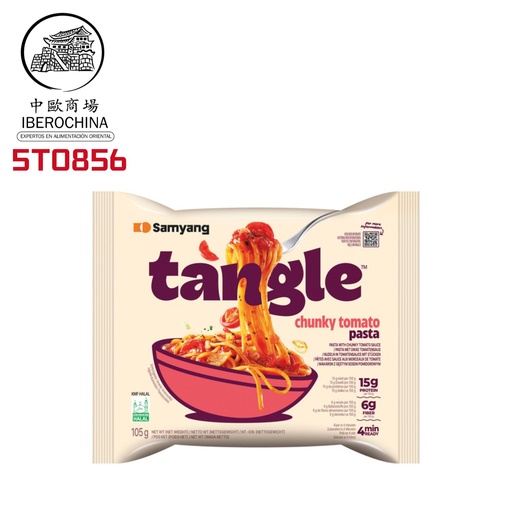 [5T0856] PASTA TANGLE TOMATE *SAMYANG* 三养番茄味意面 105g/20