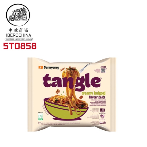 [5T0858] PASTA TANGLE BULGOGI CREMA *SAMYANG* 三养奶油烤肉味意面  105g/20