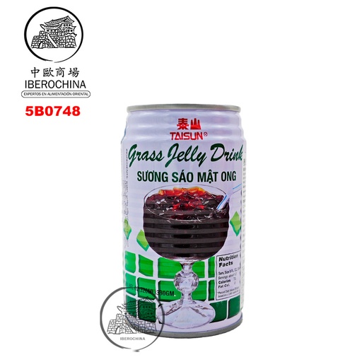 [5B0748] BEBIDA GELATINA ORIGINAL *TAISUN* 泰山仙草蜜 330ML/24