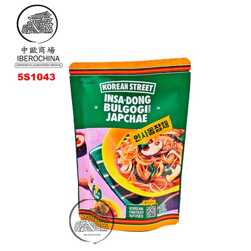 [502037/5S1043] FIDEO JAPCHAE BULGOGI *KOREAN STREET* 韩国杂菜烤肉酱面 103g/24