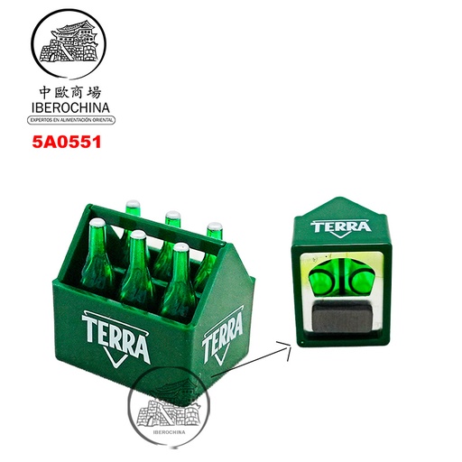 [5A0551] ABREBOTELLA *TERRA* 开瓶器