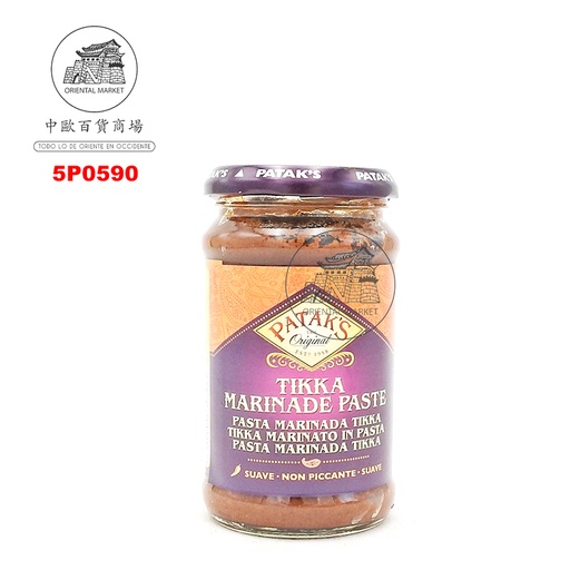 [5P0590] PASTA TIKKA *PATAKSGBGFEP* 印度香料酱 300g/6