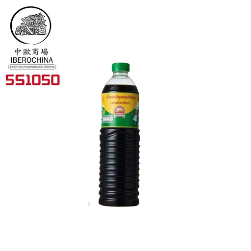 [502584/5S1050] SALSA SOJA CONDIMENTO*GOLDEN MOUNTAIN*仁和園(綠蓋)调味酱油12/600ML