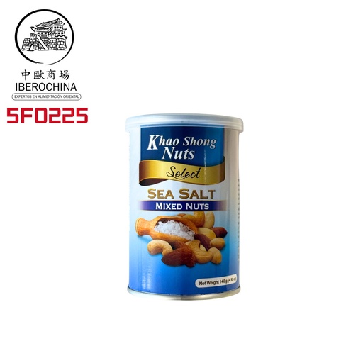 [502077/5F0225] FRUTOS SECOS SALADOS *KHAO SHONG* 海盐味烤坚果 140g/24