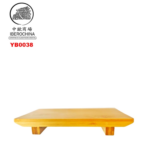 [YB0038] TABLA JAPONES *P* 21X12CM 竹寿司平盘