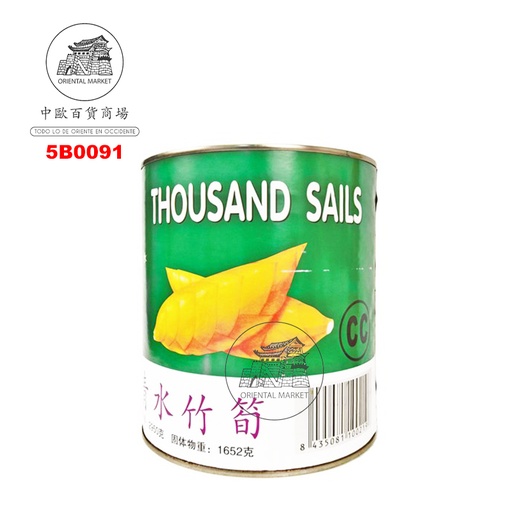 [501194/5B0091] BAMBU *THOUSAND* 千帆牌清水竹笋 2,95kg/6